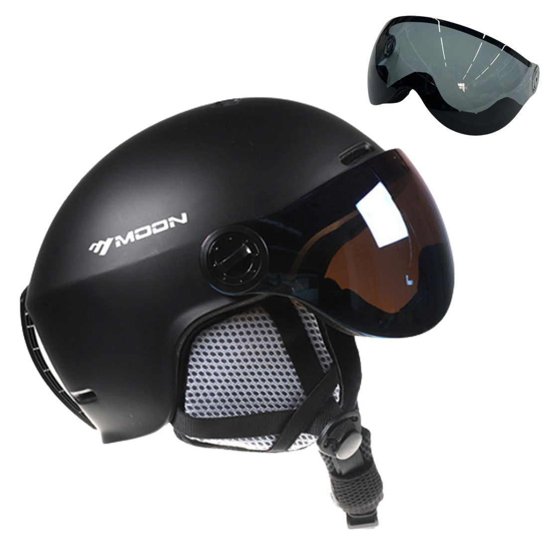 STOMP Ski & Snowboarding Snow Sports Helmet With Build-In Pocket